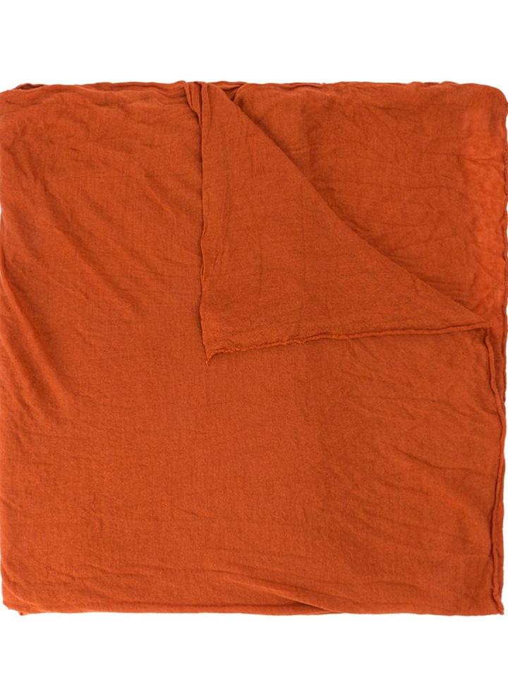 Faliero Sarti 'new Petra' Scarf, Adult Unisex, Yellow/orange, Silk/cashmere