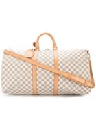 Louis Vuitton Vintage Bandouliere Monogram Holdall - Nude & Neutrals