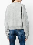 Dsquared2 Mr Caten Print Sweatshirt - Grey