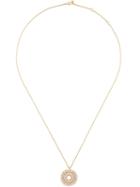 Astley Clarke Large 'rising Sun' Diamond Pendant Necklace, Women's, Metallic