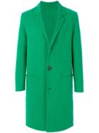 Ami Paris Double Face Construction Coat - Green