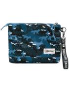 Maison Kitsuné Printed Clutch Bag - Blue