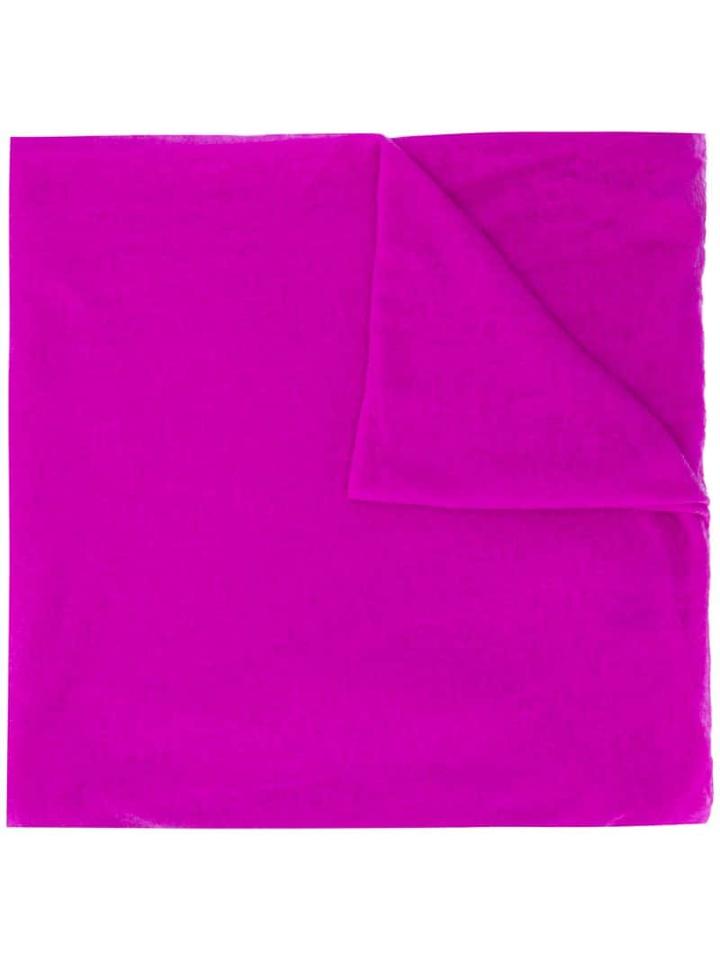 Isabel Marant Zephyr Cashmere Scarf - Purple