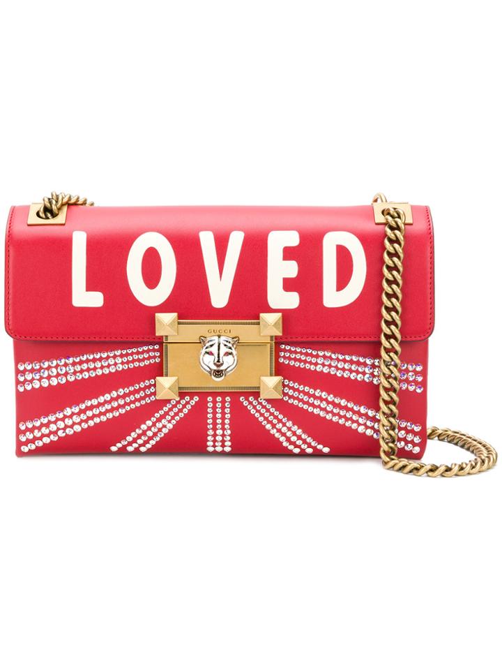 Gucci Loved Shoulder Bag - Red