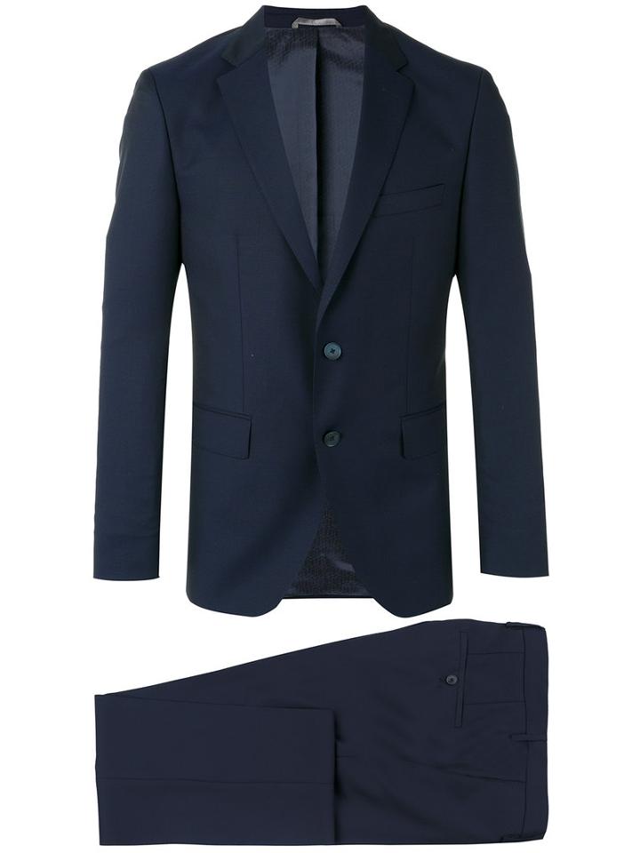 Boss Hugo Boss - Two Piece Suit - Men - Viscose/virgin Wool - 52, Blue, Viscose/virgin Wool