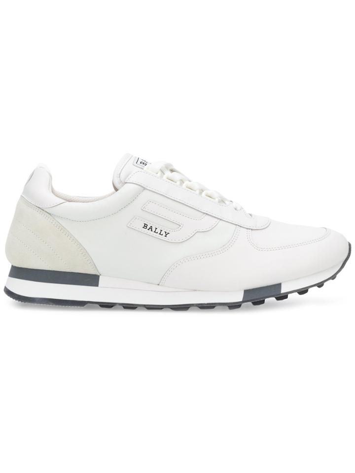 Bally Classic Logo Sneakers - White