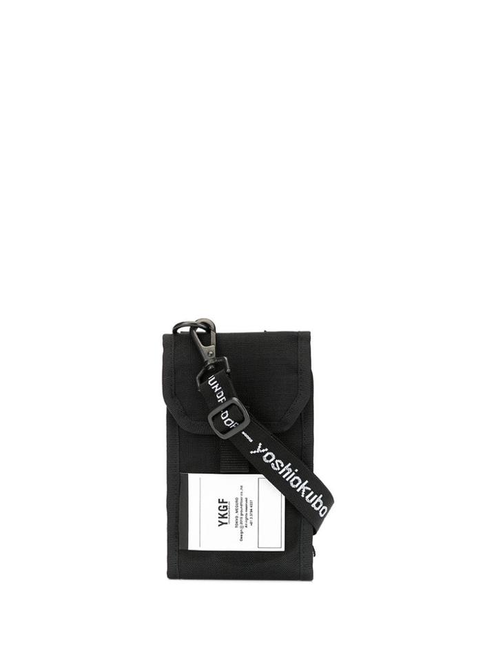 Yoshiokubo Small Rectangular Shoulder Bag - Black