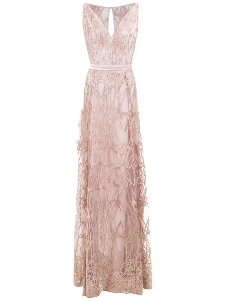 Tufi Duek Textured Long Dress - Pink