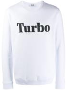 Msgm Turbo Sweatshirt - White