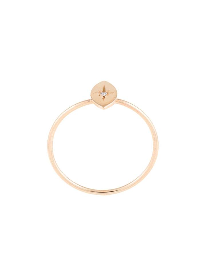 Natalie Marie 9kt Yellow Gold Willow Ring