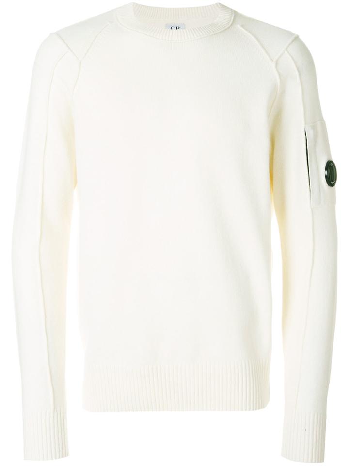 Cp Company Light Fleece Lens Sweatshirt - Nude & Neutrals