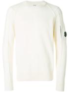Cp Company Light Fleece Lens Sweatshirt - Nude & Neutrals