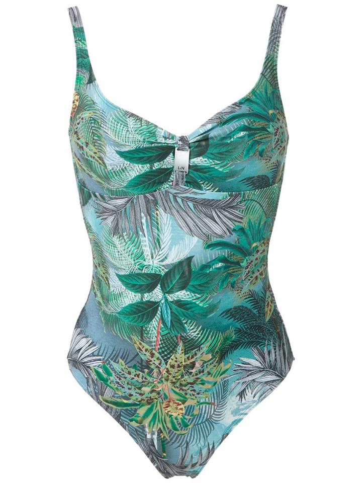 Lygia & Nanny Roberta Printed One-piece - Green