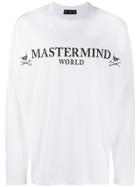 Mastermind World Printed Logo Sweatshirt - White