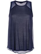 Tufi Duek Sheer Panels Blouse - 33082