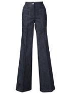 Derek Lam Charlotte High Waist Flare Jean - Blue