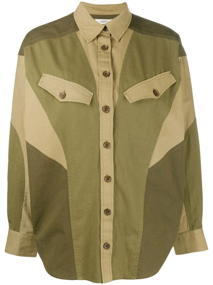 Isabel Marant Étoile Oversized Shirt - Green