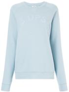 The Upside Sweatshirt With Logo - Blue