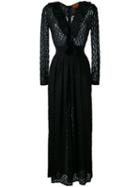 Missoni - Tuta Dress - Women - Silk/spandex/elastane/viscose - 38, Black, Silk/spandex/elastane/viscose