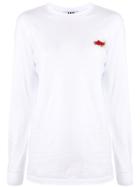 Msgm 2019 World Tour Long-sleeved T-shirt - White
