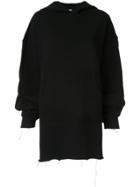 Dondup Oversized Hooded Sweatshirt - Black