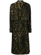 Stella Mccartney Print Raincoat - Black