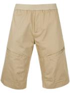 Les Hommes Classic Fitted Shorts - Brown