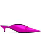 Balenciaga Knife Mule Satin 40mm - Pink