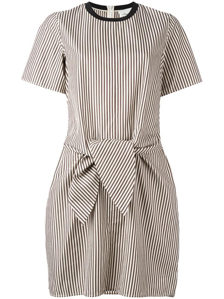 3.1 Phillip Lim Tie Waist Dress - Brown