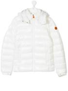 Save The Duck Kids Teen Padded Jacket - White