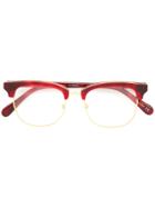Stella Mccartney Eyewear Wayfarer Frame Glasses - Red