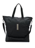 Rick Owens Drkshdw Logo Detail Shoulder Bag - Black