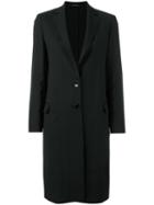 Tagliatore - Tecla Coat - Women - Cupro/wool - 44, Black, Cupro/wool