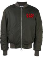 Gcds Embroidered Logo Patch Shell Bomber
