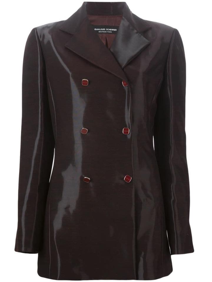 Jean Louis Scherrer Pre-owned Double Breasted Blazer - Red
