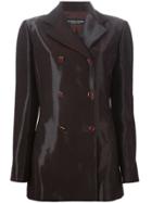 Jean Louis Scherrer Pre-owned Double Breasted Blazer - Red