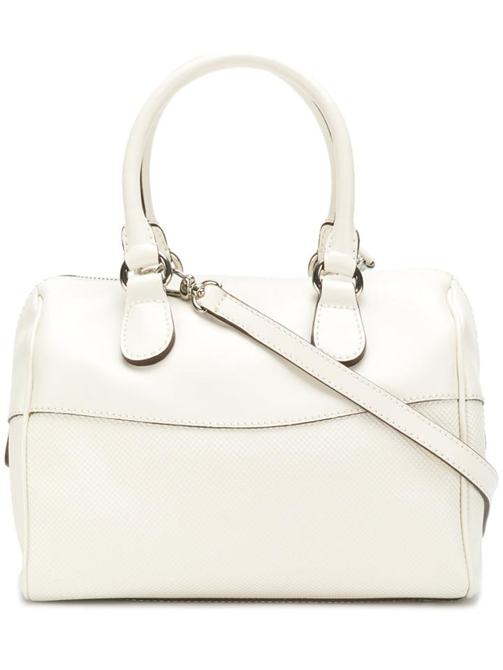 Armani Collezioni Bowling Tote Bag - White