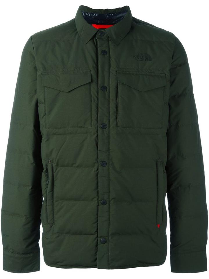 The North Face Padded Jacket, Men's, Size: Small, Green,