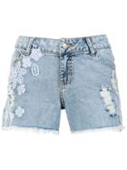Cecilia Prado Denim Shorts - Blue
