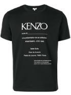 Kenzo Logo Printed T-shirt - Black