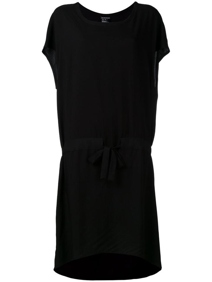 Ann Demeulemeester Dropped Tie-waist Dress, Women's, Size: 36, Black, Viscose