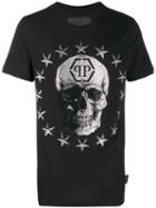 Philipp Plein Contrast Skull T-shirt - Black