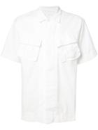 Sacai Flap Pocket Shirt, Men's, Size: 1, White, Cotton