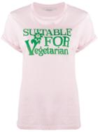Stella Mccartney Slogan Print T-shirt - Pink