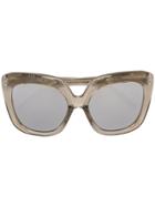 Linda Farrow Cat Eye Sunglasses - Nude & Neutrals