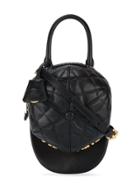 Moschino Quilted Hat Cross Body Bag - Black