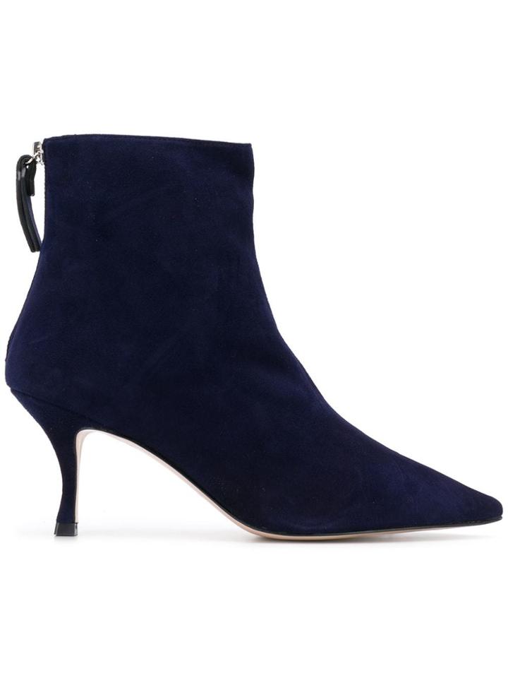Stuart Weitzman Juniper Booties - Blue