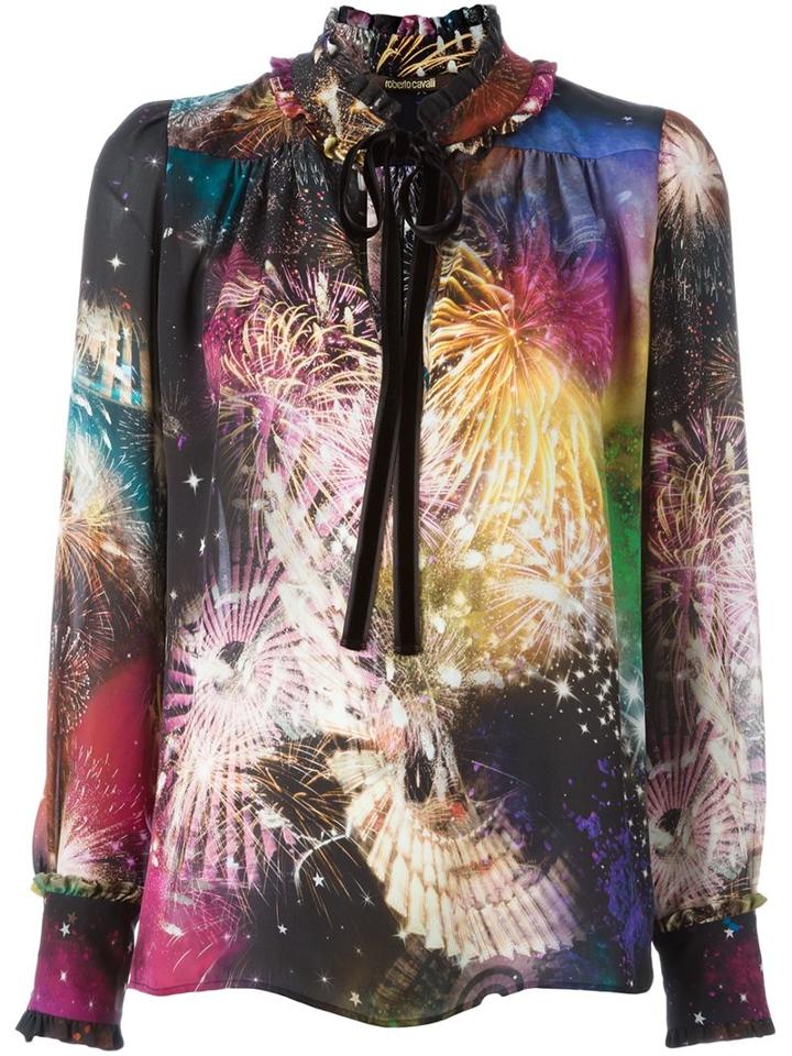 Roberto Cavalli 'fireworks' Blouse