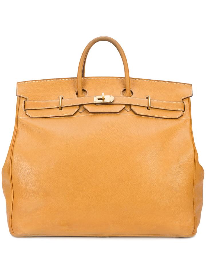 Hermès Vintage Haute À Courroies Bag - Yellow & Orange