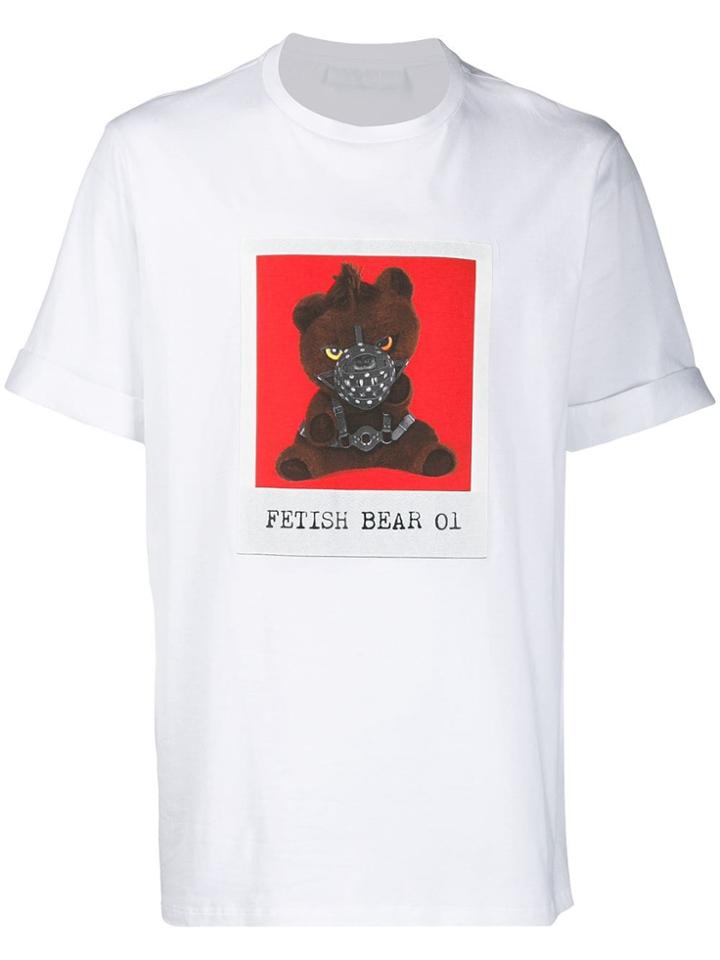 Neil Barrett Fetish Bear T-shirt - White
